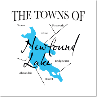 Towns of Newfound Lake Posters and Art